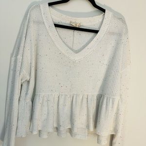 Altar’d state women’s long sleeve shirt, oversized small